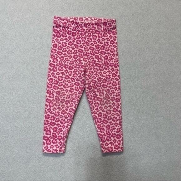 Carter’s Leopard Print Leggings Size 18 Months pink - Picture 6 of 8